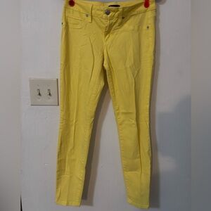 Bebe Sunny Yellow Denim Jeans